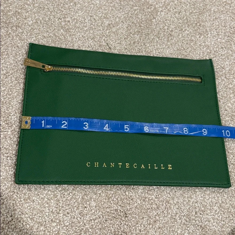Chantecaille Cosmetics Bag/Clutch in Green
Gold trim - Picture 4 of 4